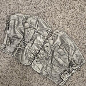 Unique Metallic Top Size Medium